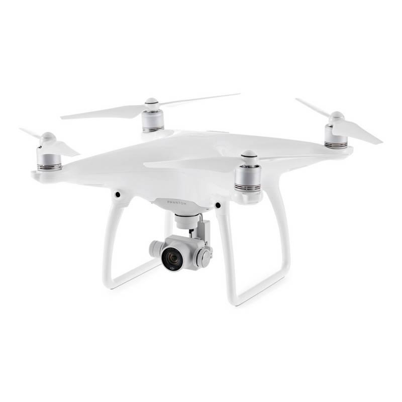 Dron DJI Phantom 4, 4K Ultra HD kamera bílý