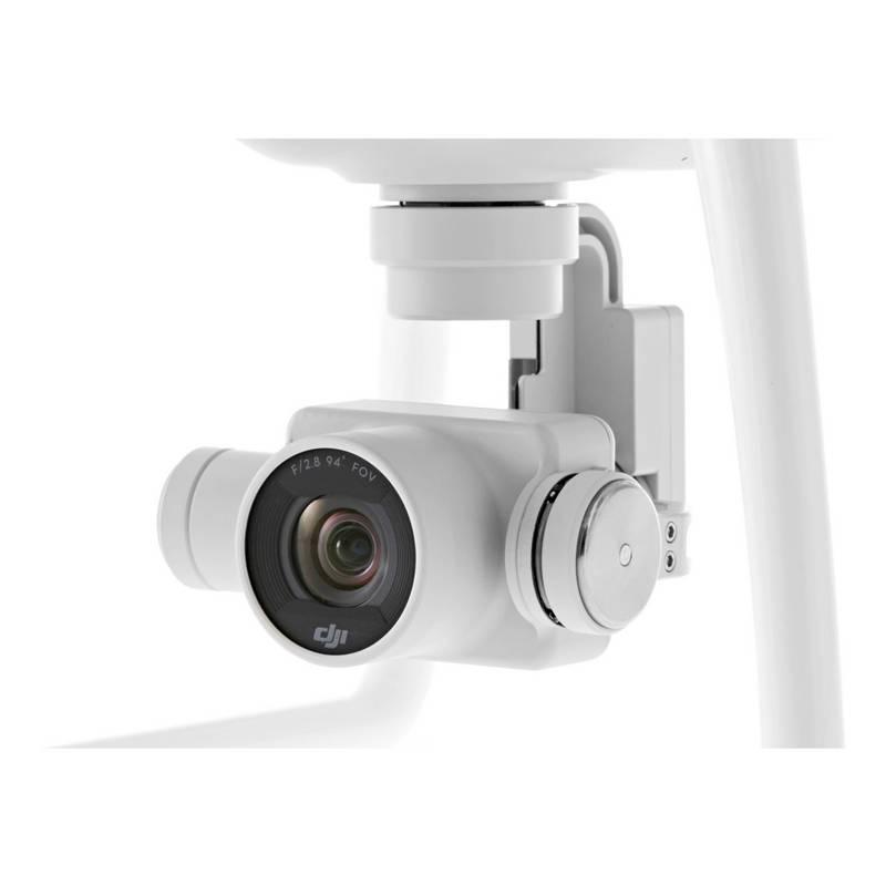 Dron DJI Phantom 4, 4K Ultra HD kamera bílý