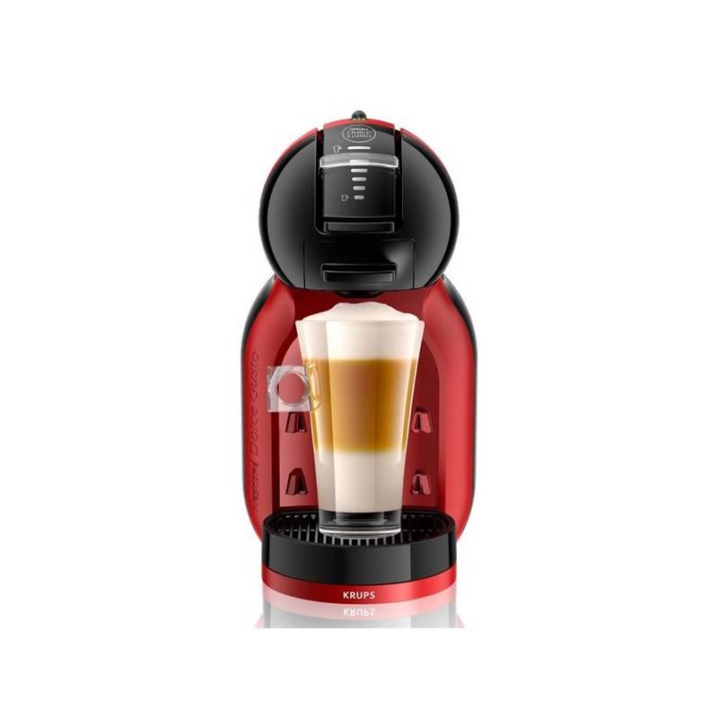 Espresso Krups NESCAFÉ Dolce Gusto Mini Me KP120H31 černé červené, Espresso, Krups, NESCAFÉ, Dolce, Gusto, Mini, Me, KP120H31, černé, červené