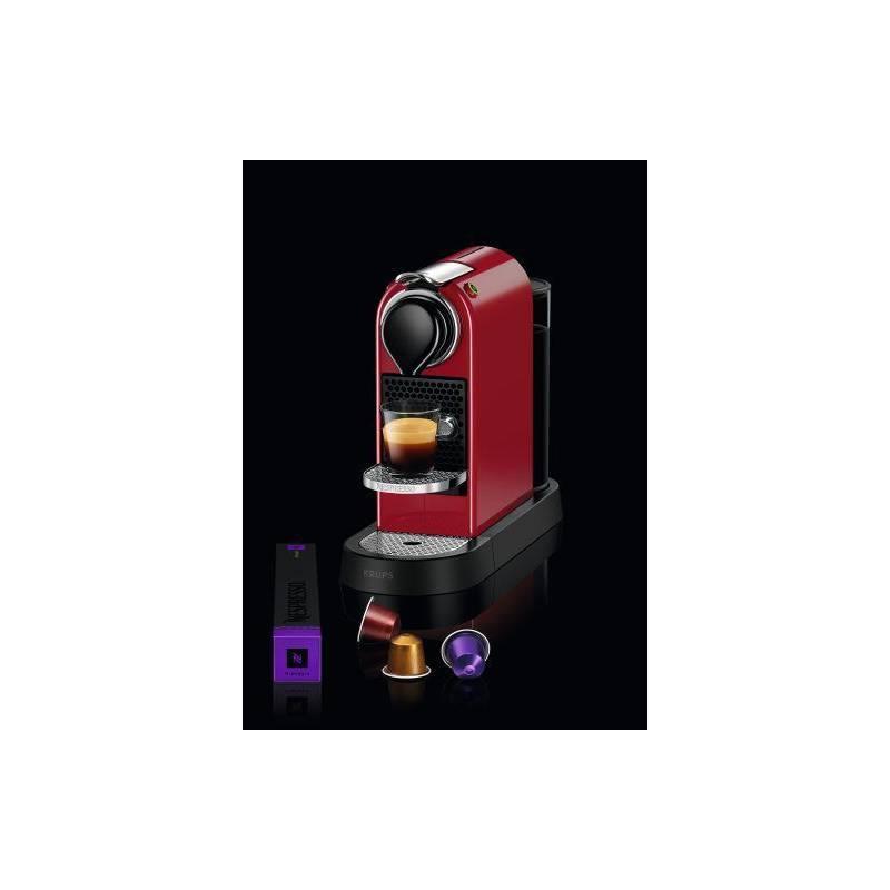 Espresso Krups Nespresso Citiz XN740510 červené