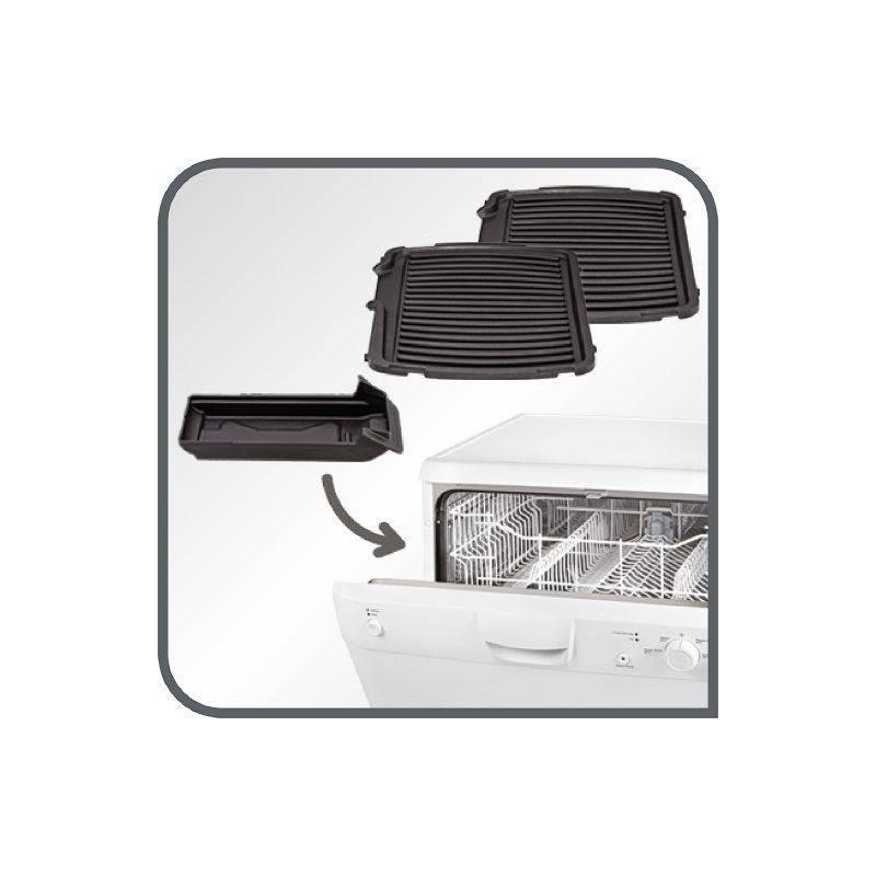 Gril Tefal GC451B12 černý chrom