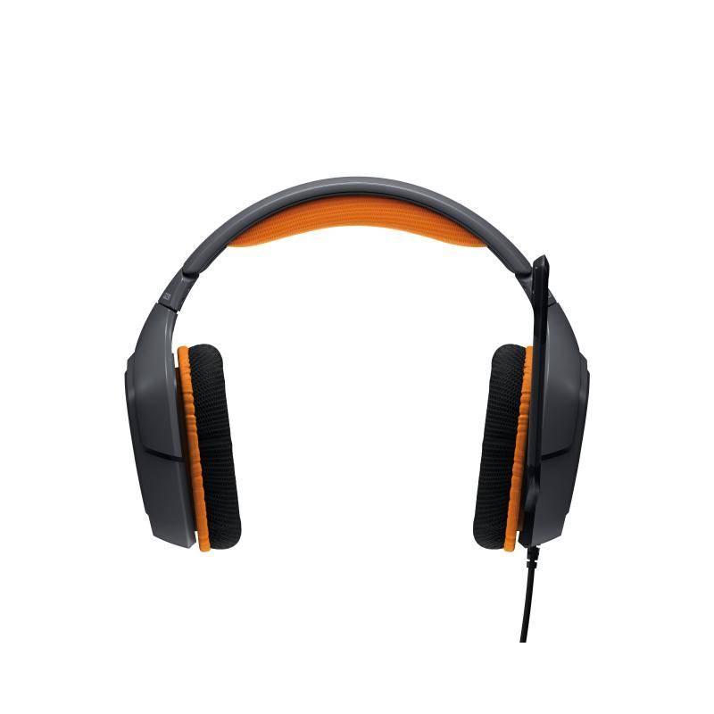Headset Logitech Gaming G231 Prodigy černý oranžový, Headset, Logitech, Gaming, G231, Prodigy, černý, oranžový