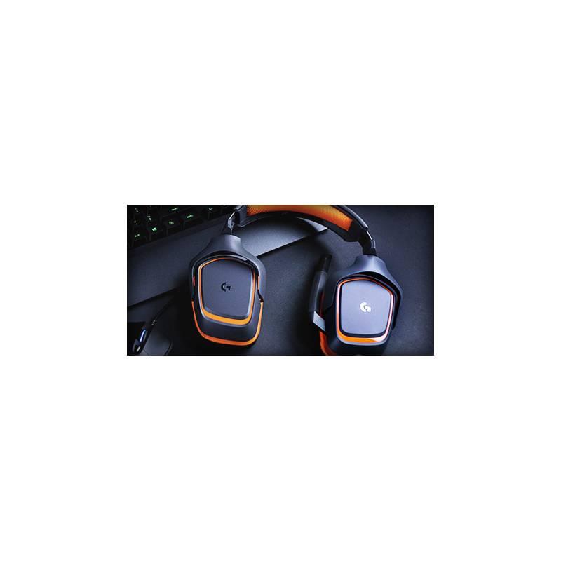 Headset Logitech Gaming G231 Prodigy černý oranžový