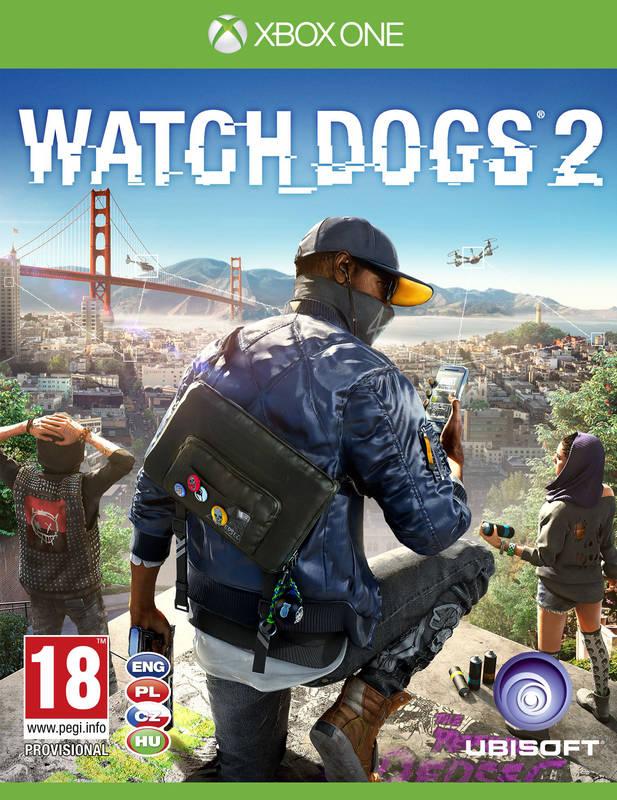 Hra Ubisoft Xbox One Watch Dogs 2, Hra, Ubisoft, Xbox, One, Watch, Dogs, 2