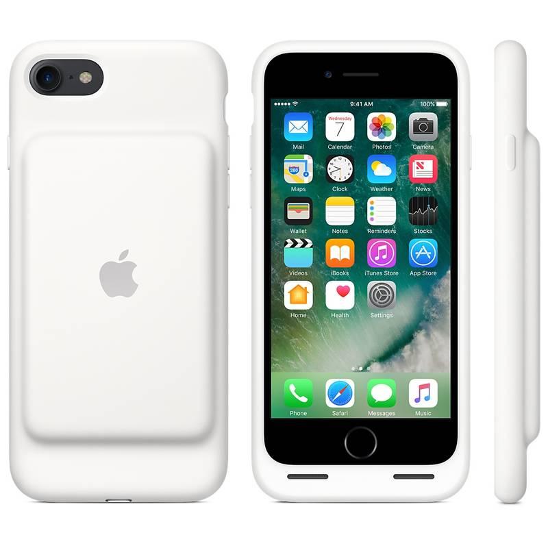 Kryt na mobil Apple Smart Battery Case pro iPhone 8 7 bílý
