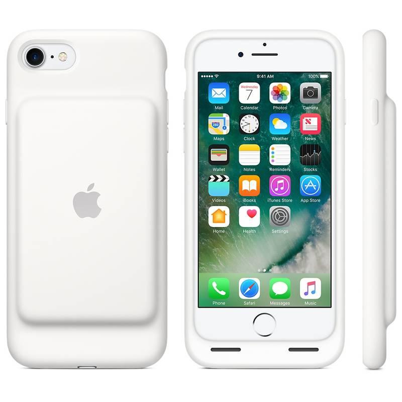 Kryt na mobil Apple Smart Battery Case pro iPhone 8 7 bílý