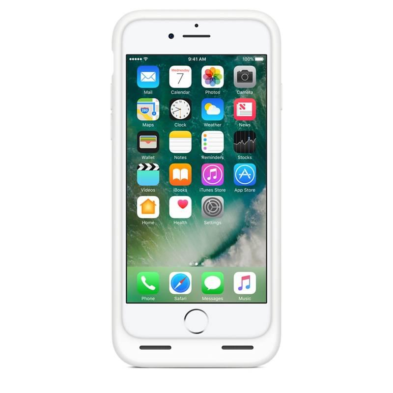 Kryt na mobil Apple Smart Battery Case pro iPhone 8 7 bílý