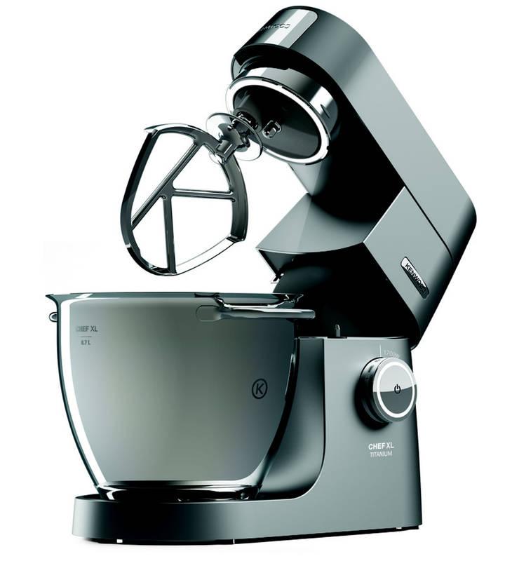 Kuchyňský robot KENWOOD Chef XL Titanium KVL8400S šedý