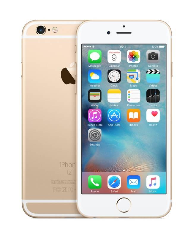 Mobilní telefon Apple iPhone 6s 32GB - Gold, Mobilní, telefon, Apple, iPhone, 6s, 32GB, Gold