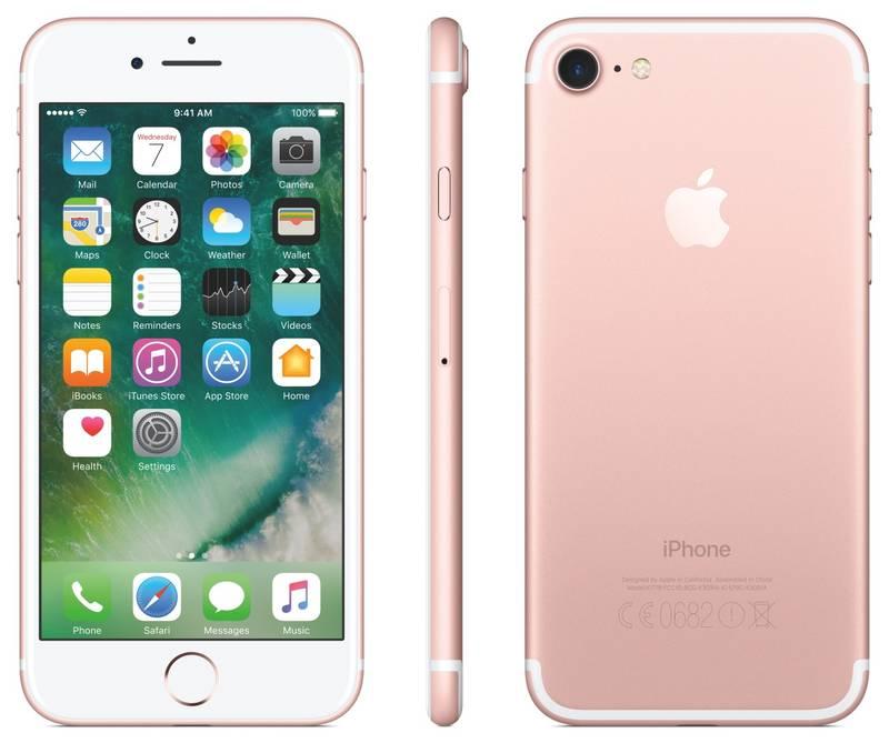 Mobilní telefon Apple iPhone 7 32 GB - Rose Gold, Mobilní, telefon, Apple, iPhone, 7, 32, GB, Rose, Gold