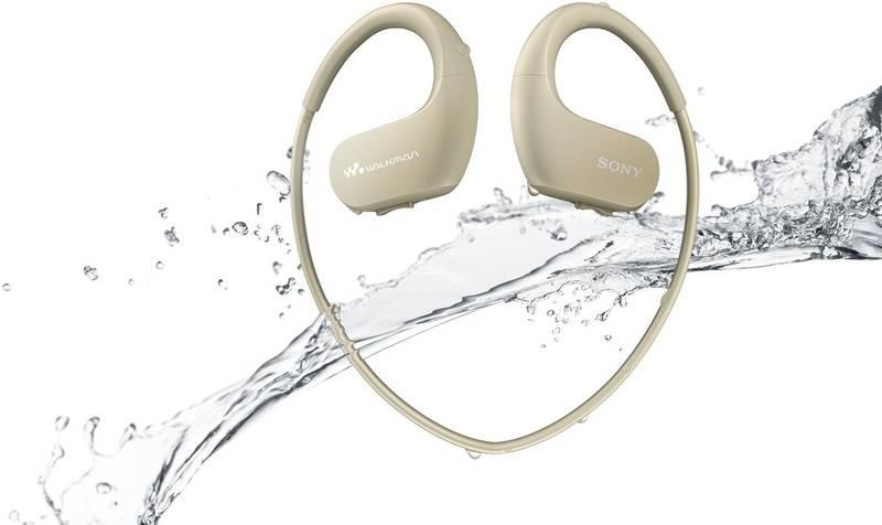 MP3 přehrávač Sony NW-WS413C šedý