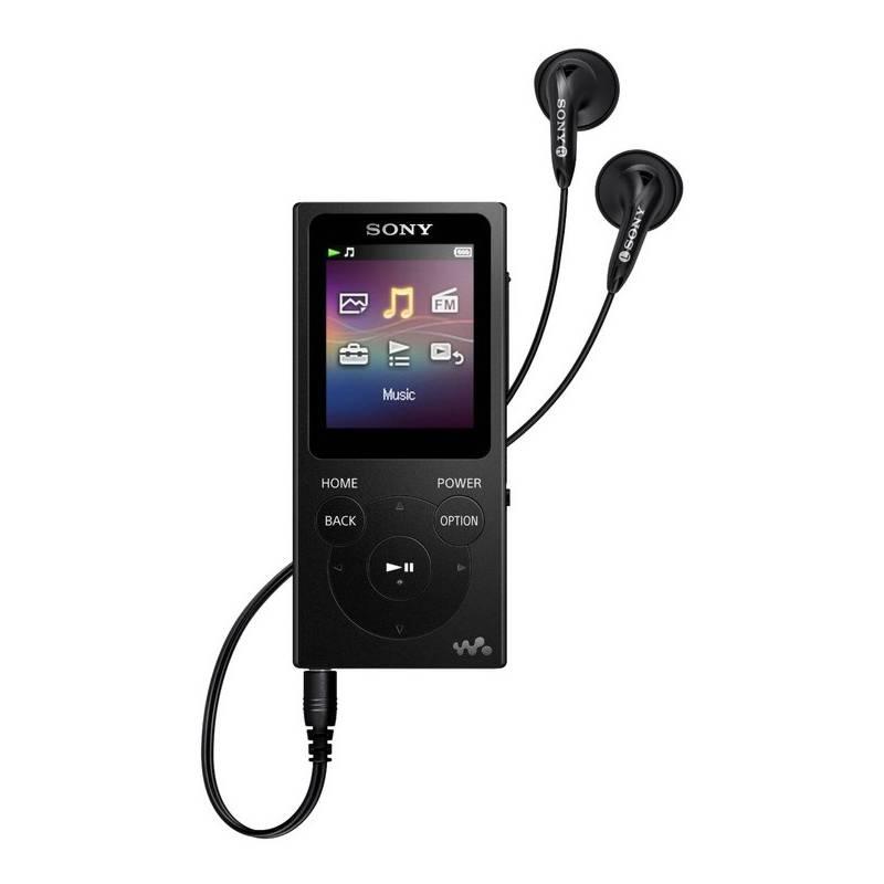 MP3 přehrávač Sony NWE393B černý