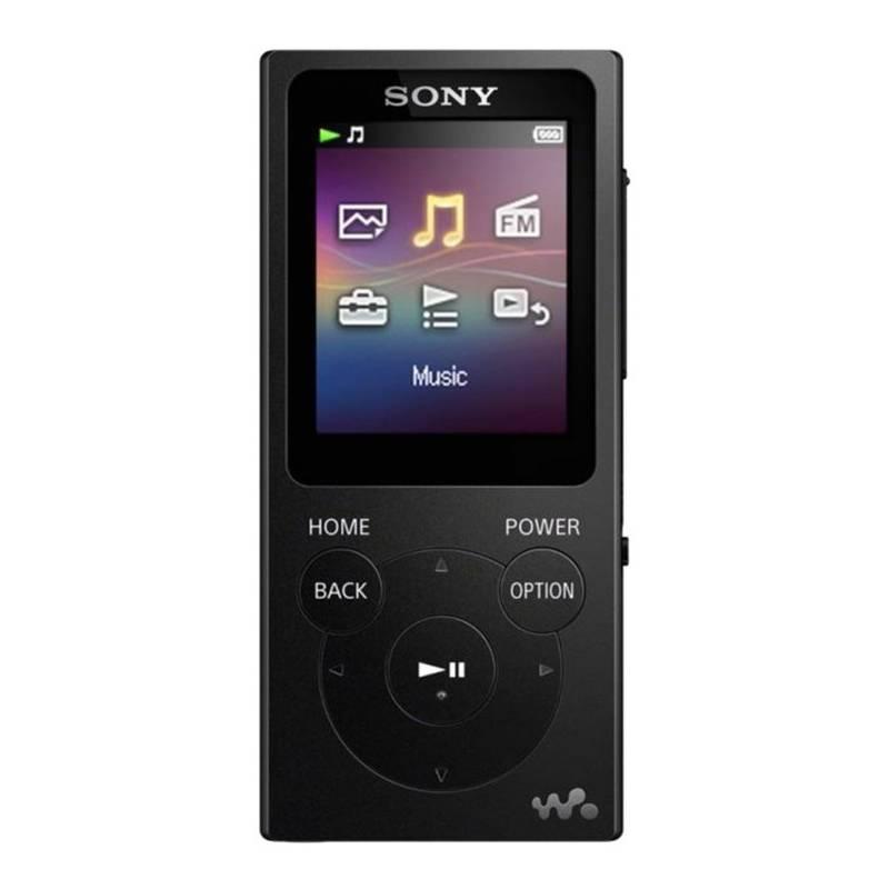 MP3 přehrávač Sony NWE393B černý