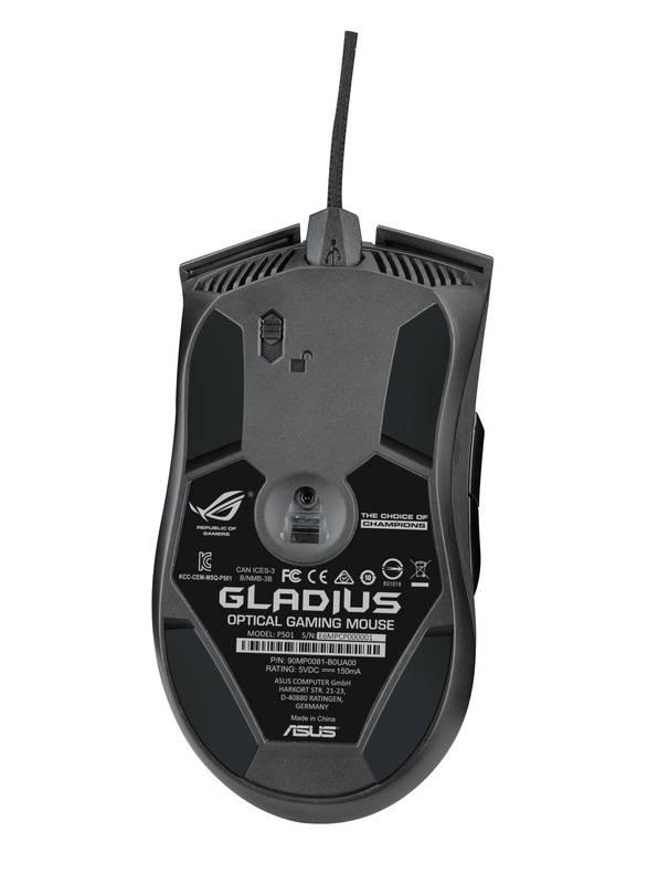 Myš Asus ROG Gladius černá