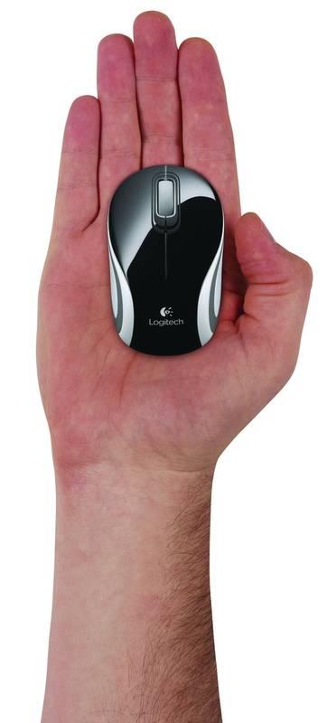 Myš Logitech Wireless Mini Mouse M187 černá