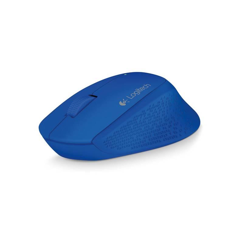Myš Logitech Wireless Mouse M280 modrá