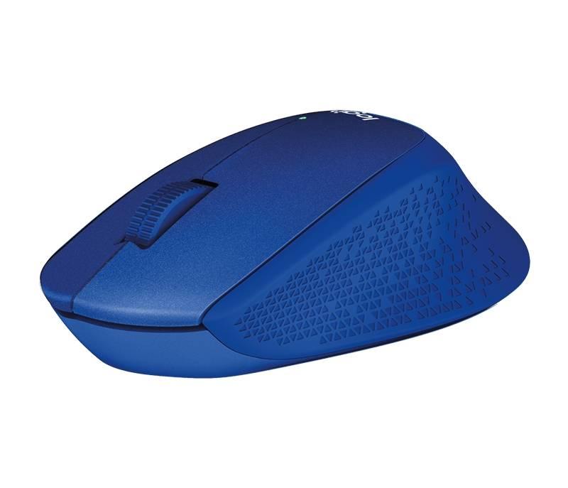 Myš Logitech Wireless Mouse M330 Silent Plus modrá, Myš, Logitech, Wireless, Mouse, M330, Silent, Plus, modrá