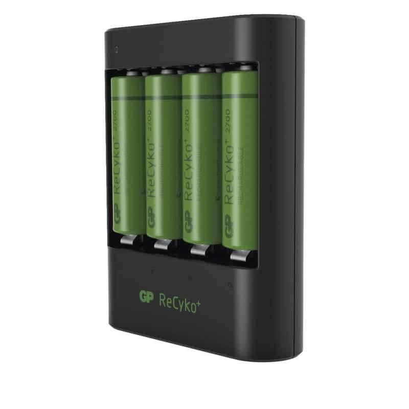 Nabíječka GP U421 USB pro AA, AAA 4x AA ReCyko černá