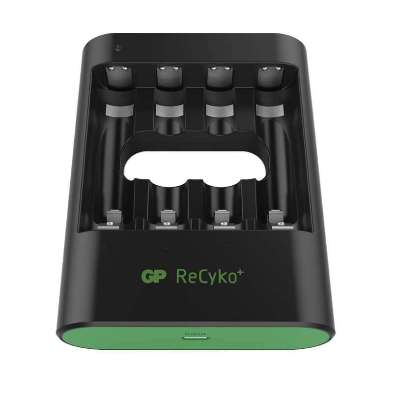 Nabíječka GP U421 USB pro AA, AAA 4x AA ReCyko černá