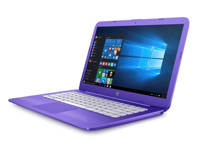 Notebook HP Stream 14-ax002nc fialový