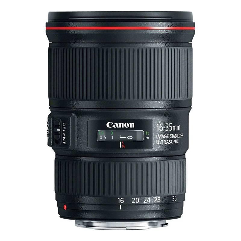 Objektiv Canon EF 16-35 mm f 4L IS USM černý