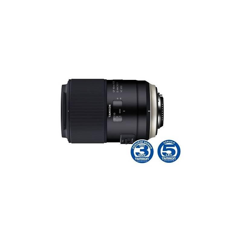 Objektiv Tamron AF SP 90mm F 2.8 Di Macro 1:1 VC USD pro Nikon černý, Objektiv, Tamron, AF, SP, 90mm, F, 2.8, Di, Macro, 1:1, VC, USD, pro, Nikon, černý