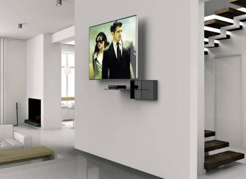 Organizér na kabely Meliconi GHOST CUBE Shelf černý