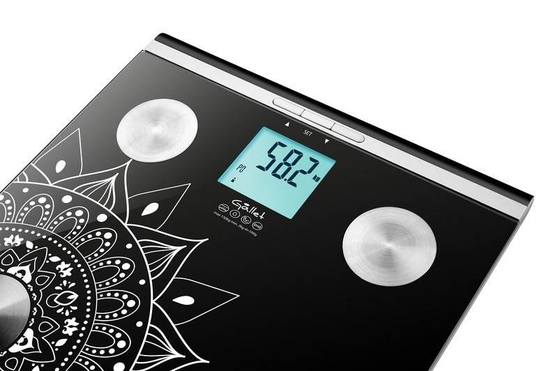 Osobní váha Gallet Fler PEP 712 černá