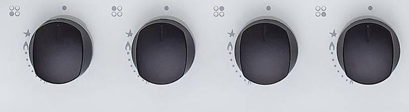 Plynová varná deska Candy CVG 64 SG B bílá