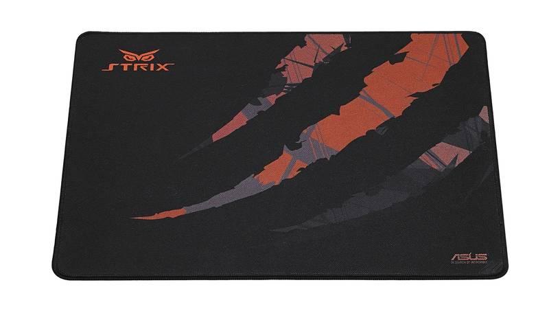 Podložka pod myš Asus STRIX Glide Control Pad, 40 x 30 cm černá oranžová