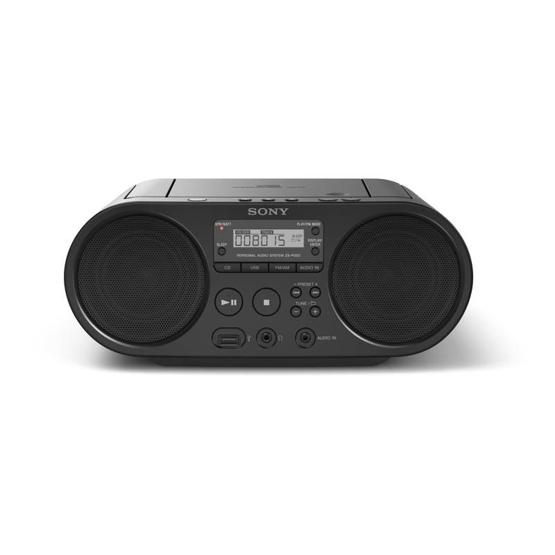 Radiopřijímač s CD Sony ZS-PS50B černý