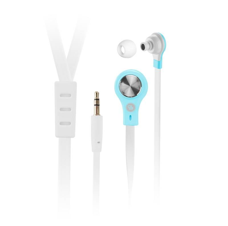 Sluchátka GoGEN EC 21BL bílé modré