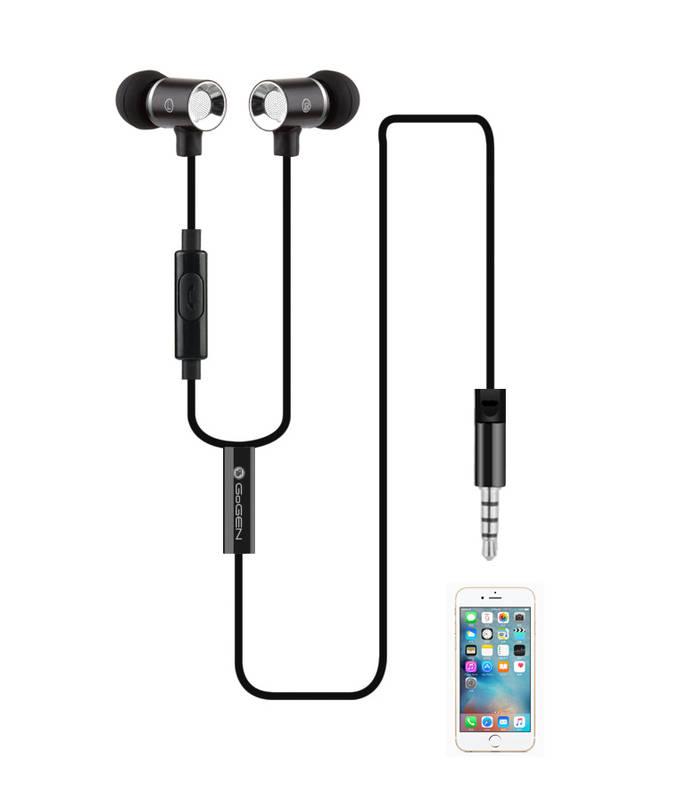 Sluchátka GoGEN ECM 61B černé