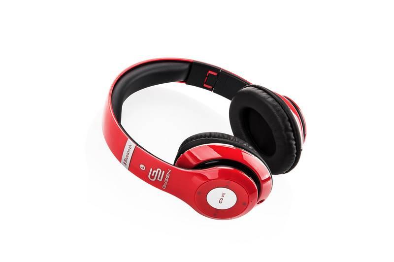 Sluchátka GoGEN HBTM 41RR červená