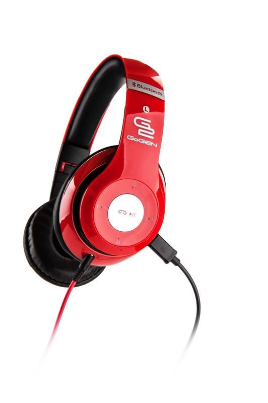 Sluchátka GoGEN HBTM 41RR červená