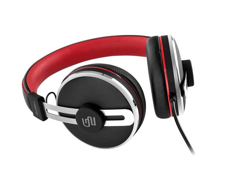 Sluchátka GoGEN HC 01R černé červené