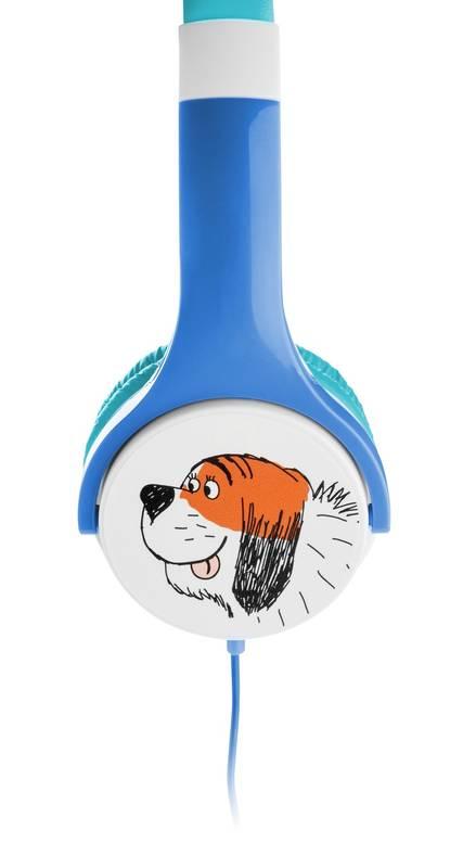 Sluchátka GoGEN Maxipes Fík MAXISLECHY bílá modrá