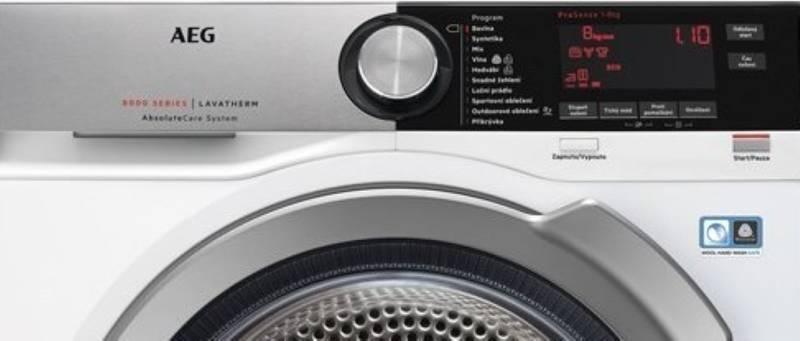Sušička prádla AEG AbsoluteCare® T8DEC68SC bílá
