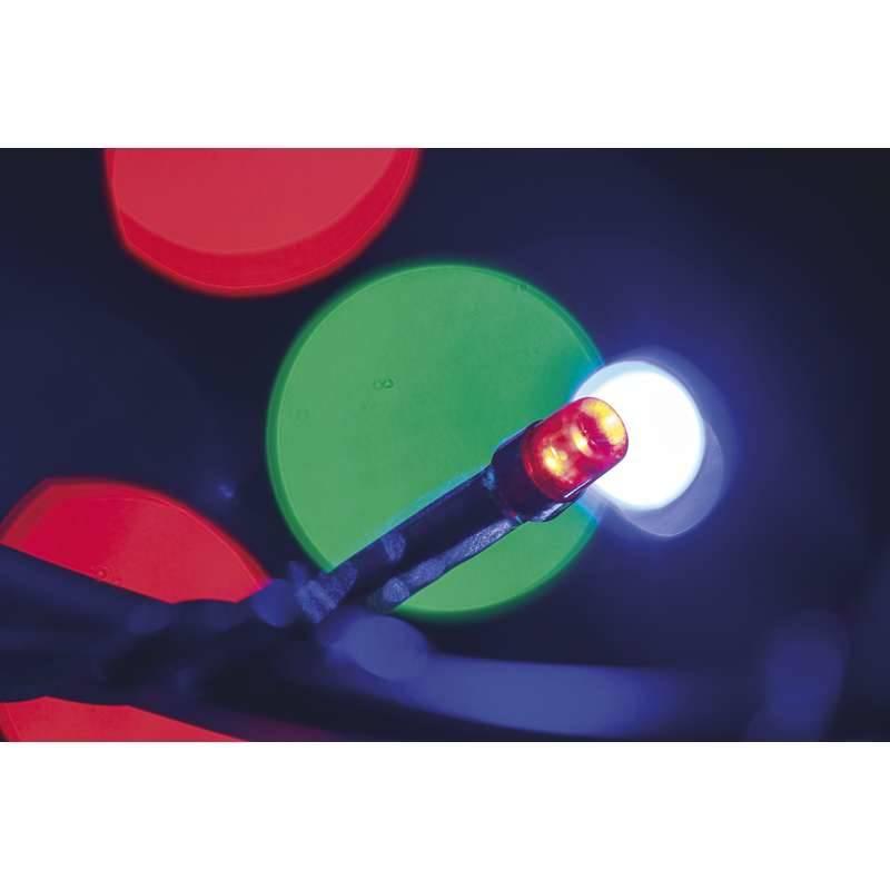 Vánoční osvětlení EMOS 100 LED, 5m, řetěz, multicolor
