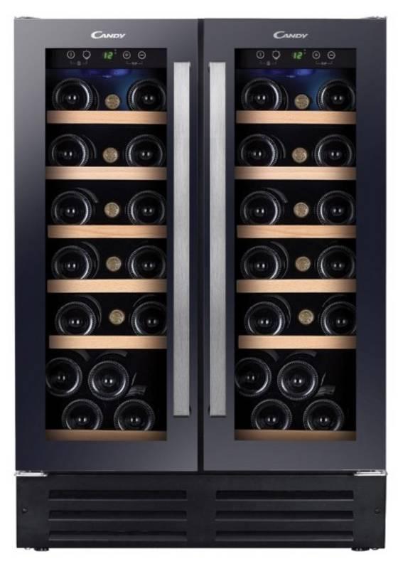 Vinotéka Candy CCVB 60D černá