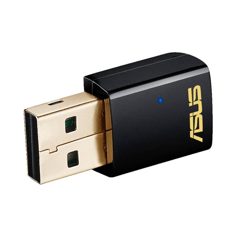 Wi-Fi adaptér Asus AC600 USB-AC51 černý