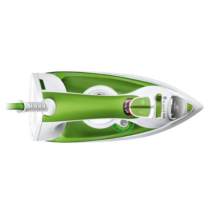 Žehlička Bosch Sensixx TDA502412E bílá zelená