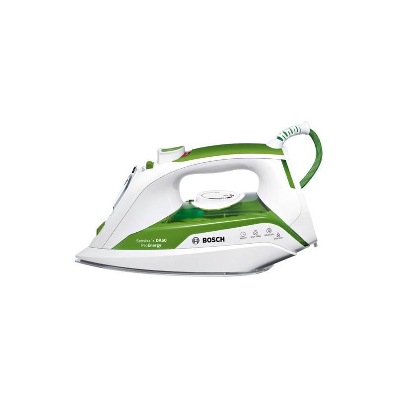 Žehlička Bosch Sensixx TDA502412E bílá zelená