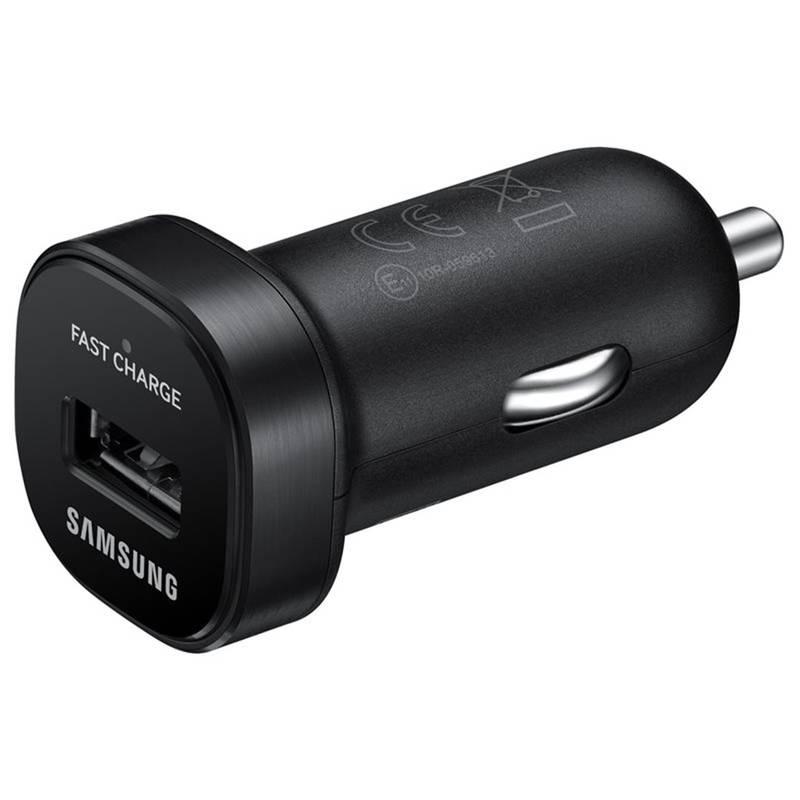 Adaptér do auta Samsung EP-LN930C, 1x USB, 2A, s funkcí rychlonabíjení USB-C kabel černý