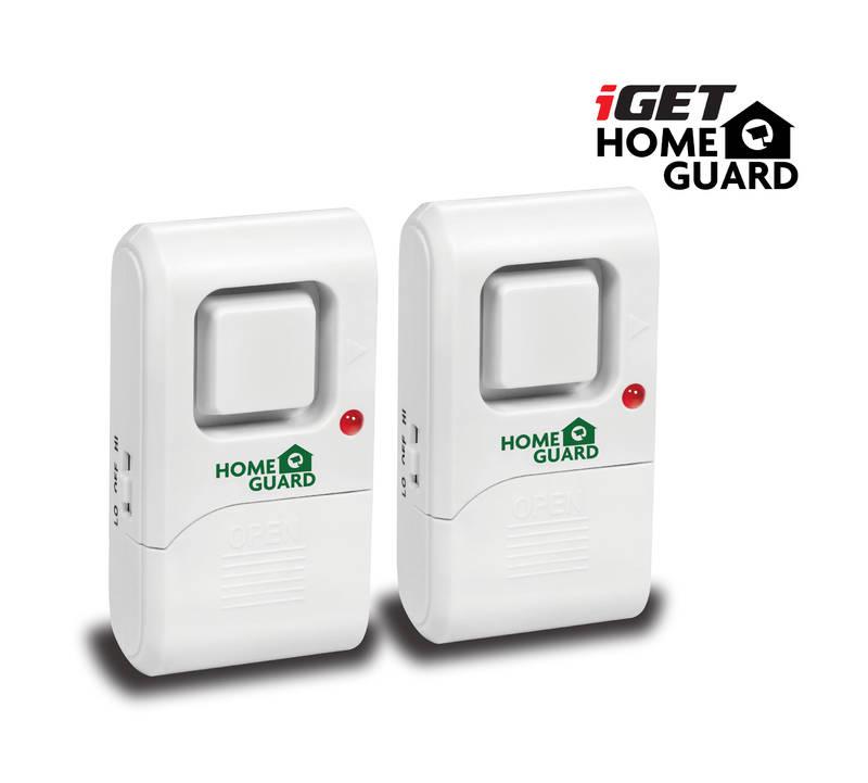 Alarm iGET HOMEGUARD HGWDA522 - minialarm s detekcí vibrací, set 2 ks, Alarm, iGET, HOMEGUARD, HGWDA522, minialarm, s, detekcí, vibrací, set, 2, ks