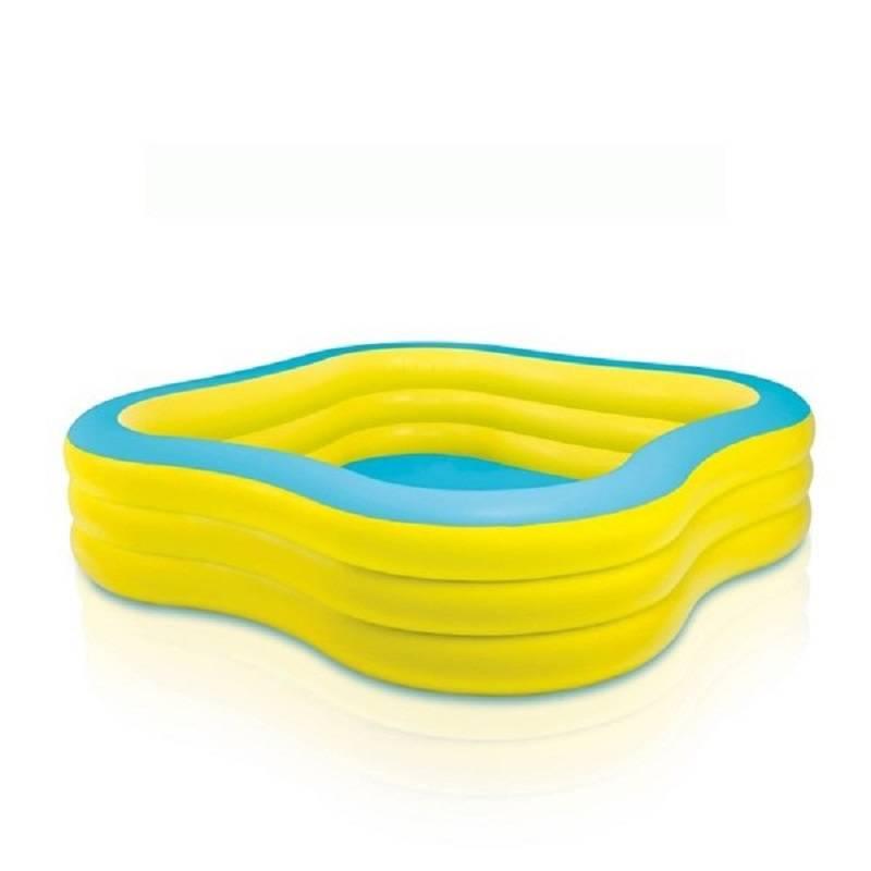 Bazén Intex Beach Wave Swim Center modrá barva žlutá barva, Bazén, Intex, Beach, Wave, Swim, Center, modrá, barva, žlutá, barva