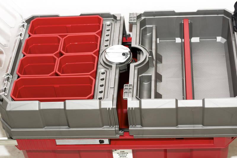 Box na nářadí Keter Masterloader šedý červený