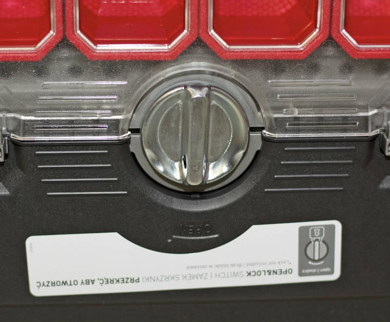 Box na nářadí Keter Masterloader šedý červený