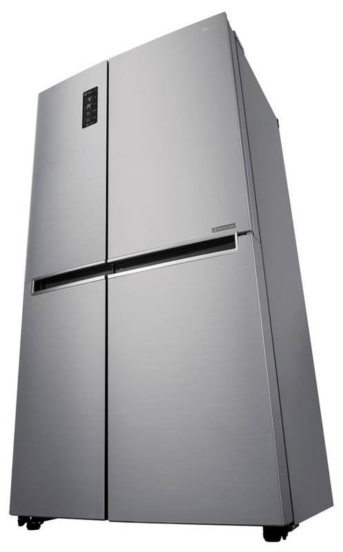 Chladnička s mrazničkou LG GSB760PZXZ nerez