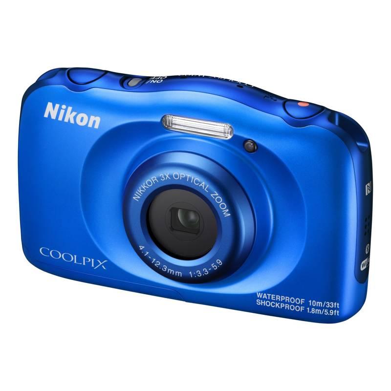 Digitální fotoaparát Nikon Coolpix W100 BACKPACK KIT modrý